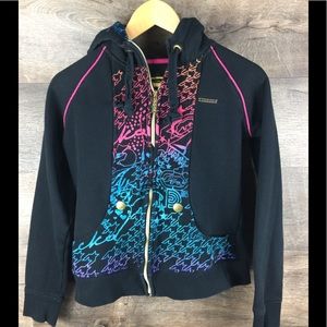 Ecko red women’s hooded sweater size L